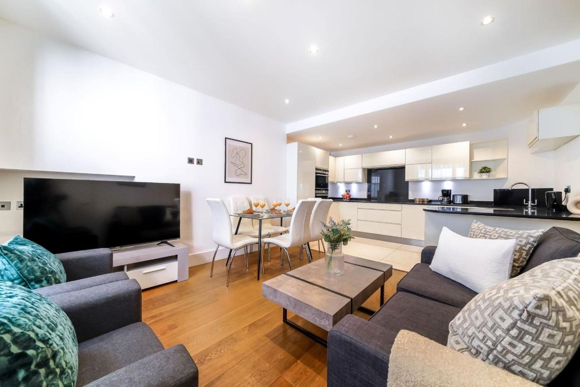 Notting Hill & Hyde Park - 2Br - Cityapartmentstay Londen Buitenkant foto